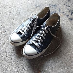 Mens Converse Chuck Taylor All Star Leather Low Tops Size 8.5